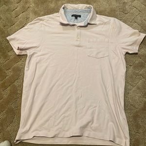 Banana Republic pink polo